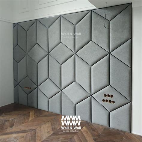 Стеновые панели серые | House wall design, Upholstered wall panels ...