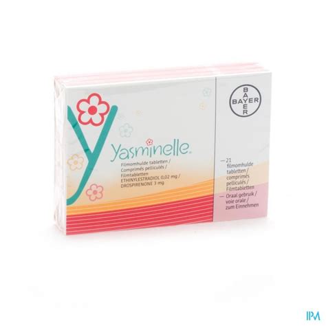 YASMINELLE DRAG 3 X 21 | Apotheek Thiels