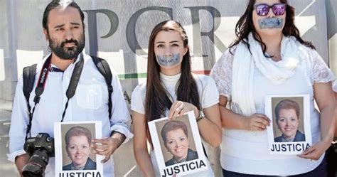 Revista El Cañero Periodistas De 4 Estados Protestan Por Asesinato De Miroslava