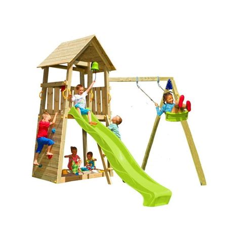 Parque Infantil Masgames BELVEDERE XL Con Columpio Doble Brycus