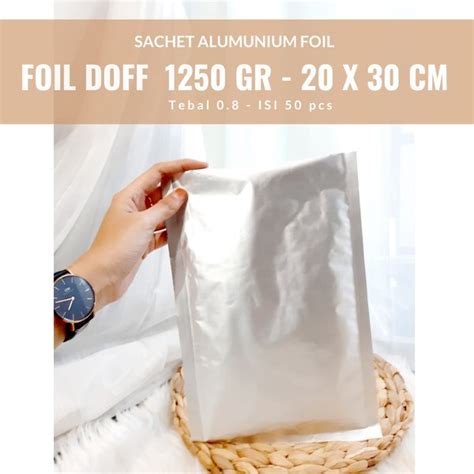 Jual Doff X Cm Foil Kemasan Keripik Aluminium Foil Menarik