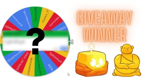 BUDDHA GIVEAWAY WINNER Blox Fruits YouTube