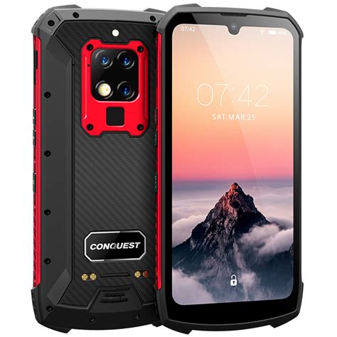 CONQUEST S16 8GB 256GB 48mp shockproof Mobile Phone 6.3" Android
