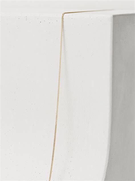 Nude Chain Necklace By Sofie Ladefoged Finematter