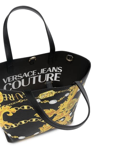 Versace Jeans Couture Chain Couture Tote Bag Farfetch