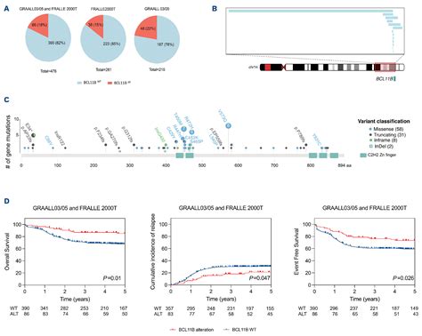 The Oncogenetic Landscape And Clinical Impact Of Bcl11b Alterations In