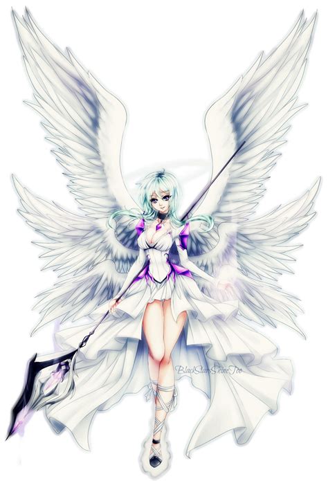 Seraphim With Speedpaint By Queenseal On Deviantart