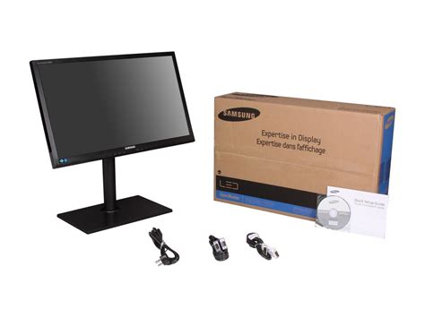 SAMSUNG 650 Series S24A650D Matte Black 24" 8ms Height & Pivot ...
