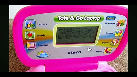 Toy Vtech Tote Go Laptop Turn Off Youtube