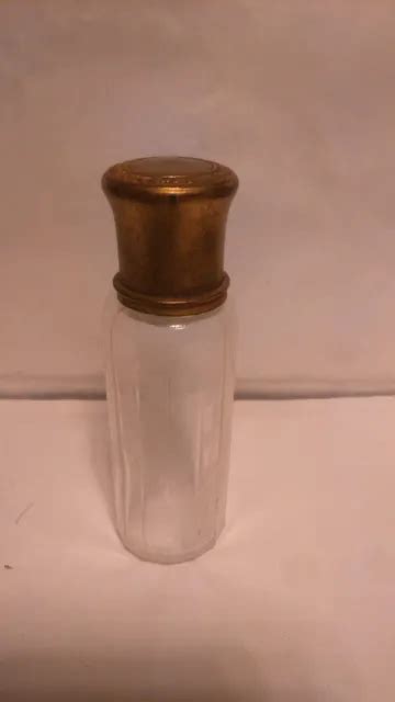 Ancien Flacon Parfum Vide Rechargeable Bouchon Carafe Int Rieur Et