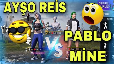 Ay O Re S Vs Pablo M Ne K Ll Rekoru K Mde Pubg Mob Le Youtube