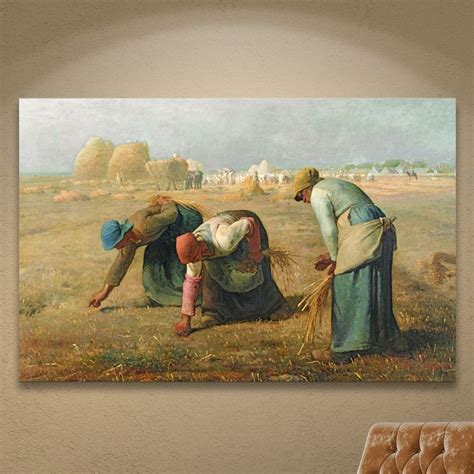 Charlton Home The Gleaners By Jean Francois Millet Wrapped Canvas