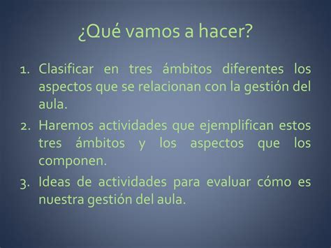 PPT La gestión del aula PowerPoint Presentation free download ID