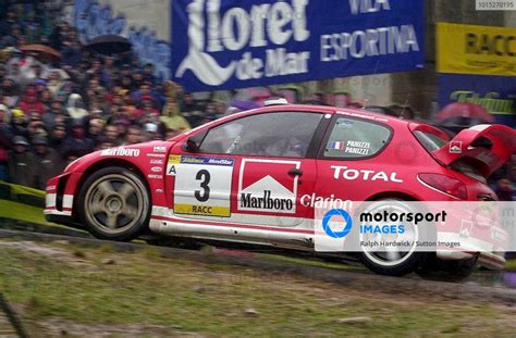 Rally Winner Gilles Panizzi FRA With Co Driver Herve Panizzi FRA