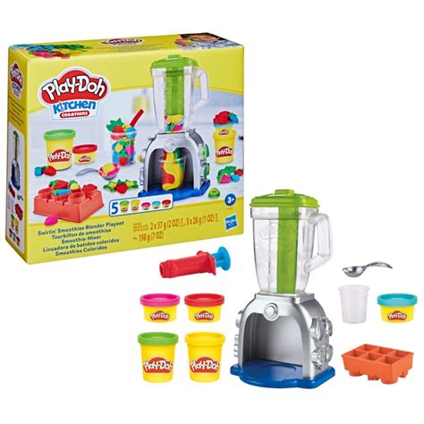 Massinha Play Doh Conjunto Smoothie Batida Divertida Hasbro F