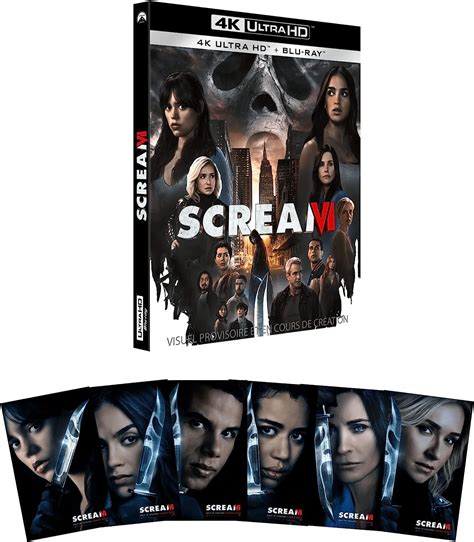 Scream VI Édition Limitée speciale Amazon Blu ray 4K Ultra HD Blu