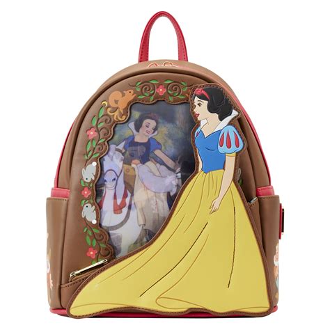 Disney Loungefly Mini Backpack Princess Lenticular Snow White