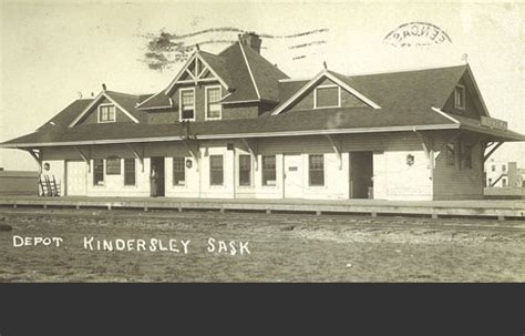 Railway stations in Kindersley Saskatchewan