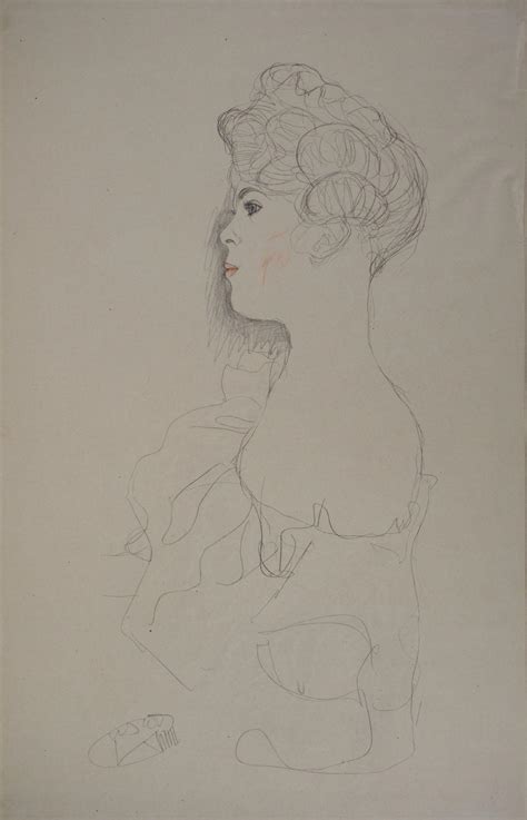 Gustav Klimt Gustav Klimt Femme Aux épaules Dénudées 1919 1919