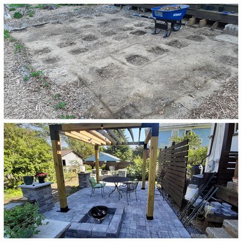 DIY paver patio - 7 month project : r/landscaping