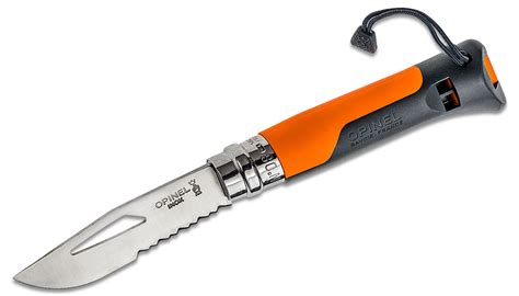 Opinel N08 Outdoor Folder 3 25 Sandvik 12C27 Stainless Steel Combo