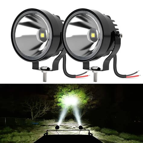 NAOEVO 2 Sztuk 4 Cal Led Wiat O Robocze Reflektor 4x4 Offroad 60W