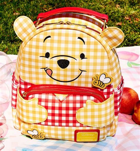 Loungefly Disney Winnie The Pooh Classic Gingham Mini Backpack