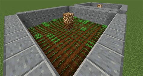 Minecraft Guide Automatic Potato And Carrot Farm For Unlimited Food