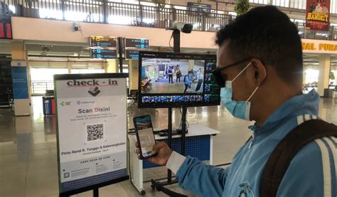 Terminal Purabaya Mulai Terapkan Penggunaan PeduliLindungi