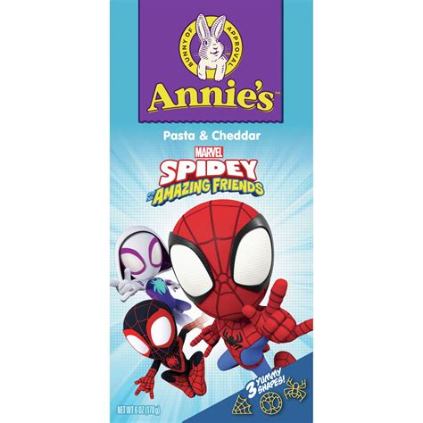 12 Pack Annies Marvel Spidey And His Amazing Friends Macaroni And