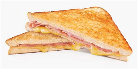 Ham Cheese Toastie Ham And Cheese Sandwich Png Transparent Png