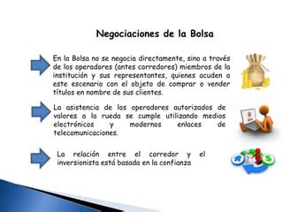 Bolsa De Valores Caracas Ppt