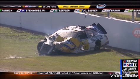 Nascar Crashes 5 Youtube