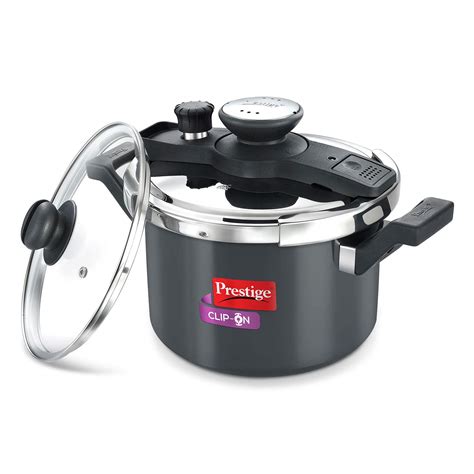 Updated Top Prestidge Deluxe Aluminium Pressure Cooker