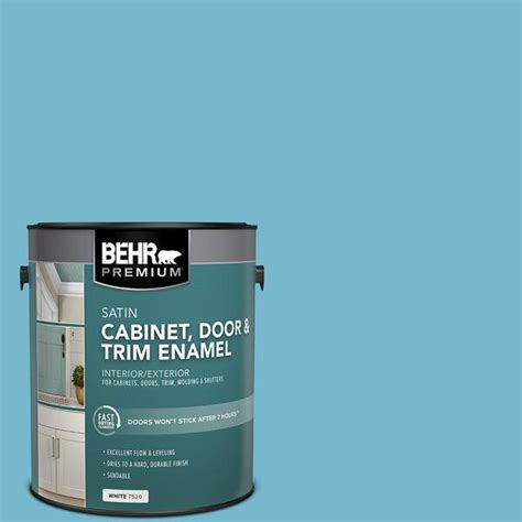 Behr Premium Gal M Below Zero Satin Enamel Interior Cabinet