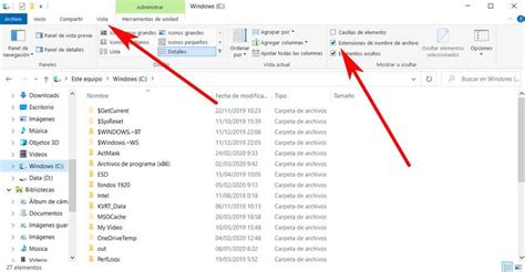 Cómo ver las extensiones de todos los archivos en Windows