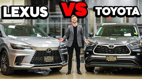 2023 Toyota Highlander Vs Lexus RX 350 Full Review YouTube