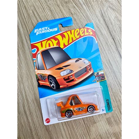 Jual Hotwheels Toyota Supra Tooned Fast Furious Edition Shopee