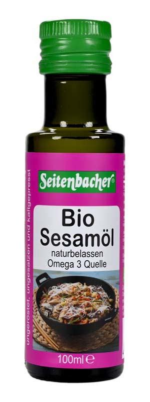 Seitenbacher Sesam Öl ungeröstet bio naturPur Shop