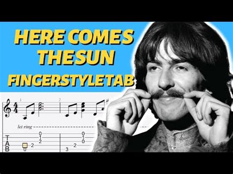 Here Comes The Sun Fingerstyle Tab Bundle The Beatles