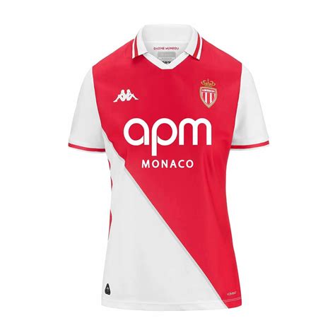 AS Monaco Home Jersey 2024 2025 Women Foot Soccer Pro