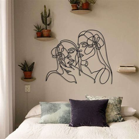 Lesbian Sign Wall Decoration Pride Month Decor Lesbian Wall Art LGBT