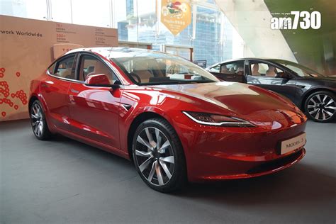 Tesla Model 3後驅版電動車登陸香港 一換一車價27萬全稅豁免 Am730