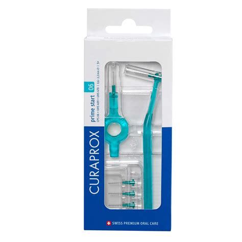 Buy Curaprox Cps Prime Start Interdental Brush Kit Turquoise X