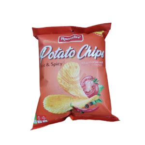 Rancrisp Potato Chips Hot Spicy G Colombo