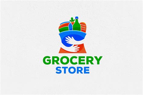 Grocery Store Logo, Graphic Templates - Envato Elements