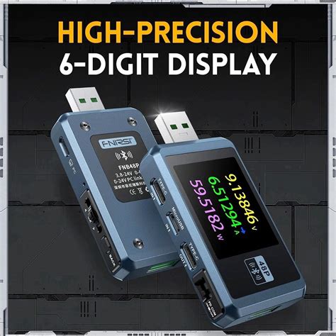 FNIRSI FNB48P USB Voltage Current Tester with Bluetooth