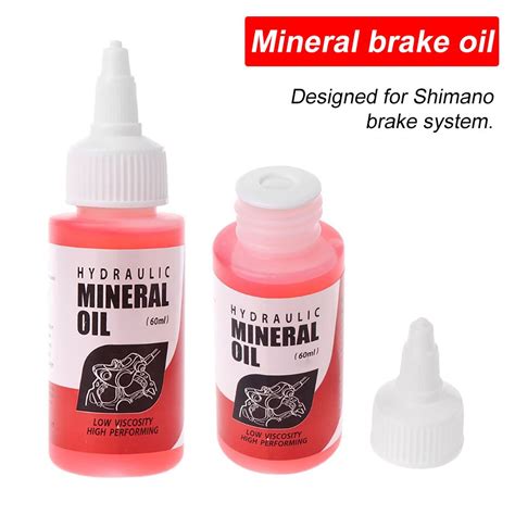 Bicycle Brake Mineral Oil System 60ml Fluid Cycling Mountain Bikes For