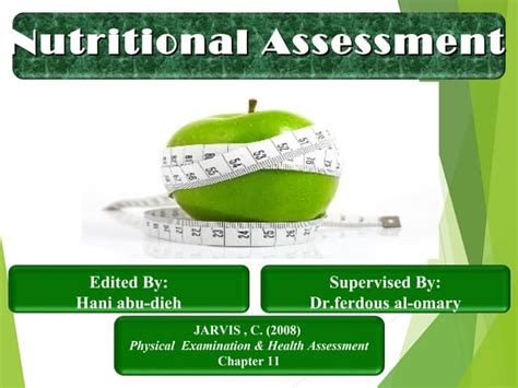 Nutritional Assessment Ppt