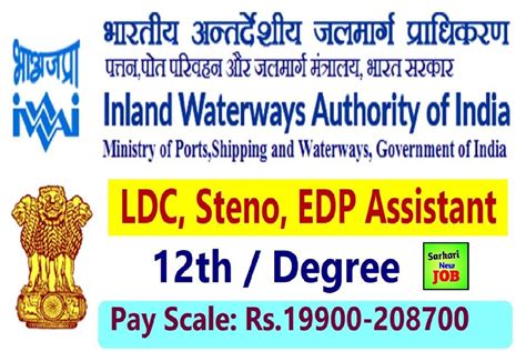 IWAI Recruitment 2022 23 Apply Online Notification Release LDC MTS